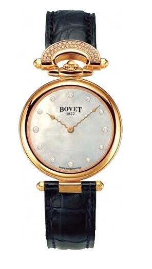 Best Bovet Amadeo Fleurier Chateau de Motiers 28mm H28RQ054-SD2 Replica watch